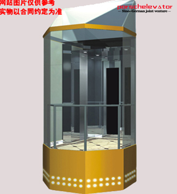 High Quality Observation Elevator factory 1250kg